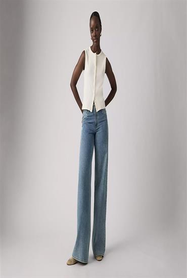 94 BAGGY-Med Indigo - Worn In